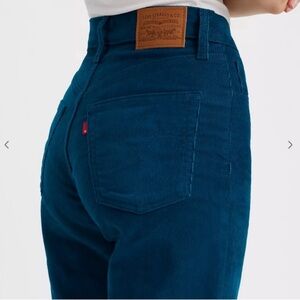 Levi's Women's Ribcage straight ankle 30x29